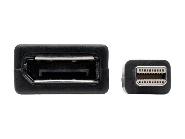 Tripp Lite Mini DisplayPort to DisplayPort Adapter 4K @ 60Hz mDP to DP 6in (P139-06N-DP4K6B)