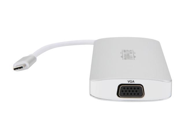 Tripp Lite USB C Docking Station w/USB Hub, 2x HDMI, VGA, PD Charging 1080p (U442-DOCK12-S)