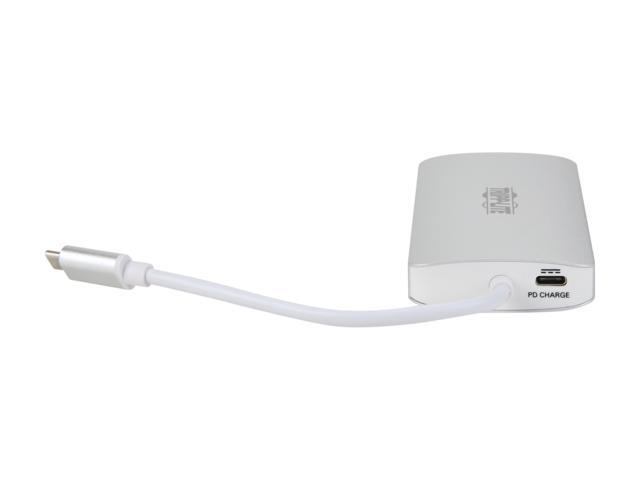 Tripp Lite USB C Docking Station w/USB Hub, 2x HDMI, VGA, PD Charging 1080p (U442-DOCK12-S)