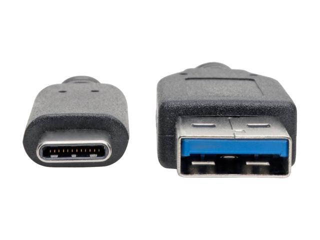 Tripp Lite USB C to USB-A Cable 5 Gbps USB 3.1 Gen 1 M/M USB Type C 6ft (U428-006)
