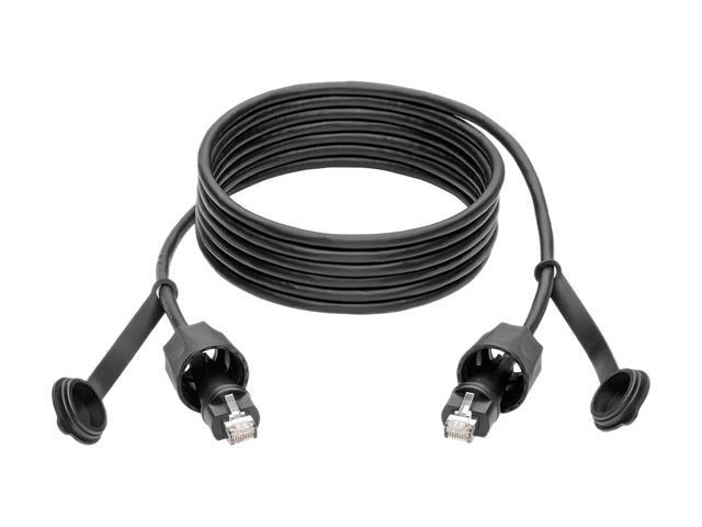 Tripp Lite Cat5e/Cat6 STP Patch Cable RJ45 CMX Outdoor Industrial IP67 10ft (N206-PC10-IND)