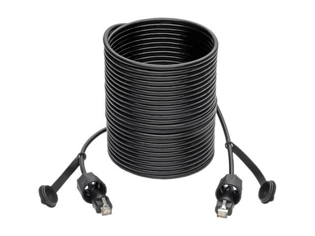 Tripp Lite Cat5e/Cat6 STP Patch Cable RJ45 CMX Outdoor Industrial IP67 33ft (N206-PC33-IND)