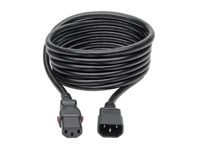 Tripp Lite Power Extension Cord Heavy Duty C14 to Locking C13 M/F 15A 10ft (P005-L10)