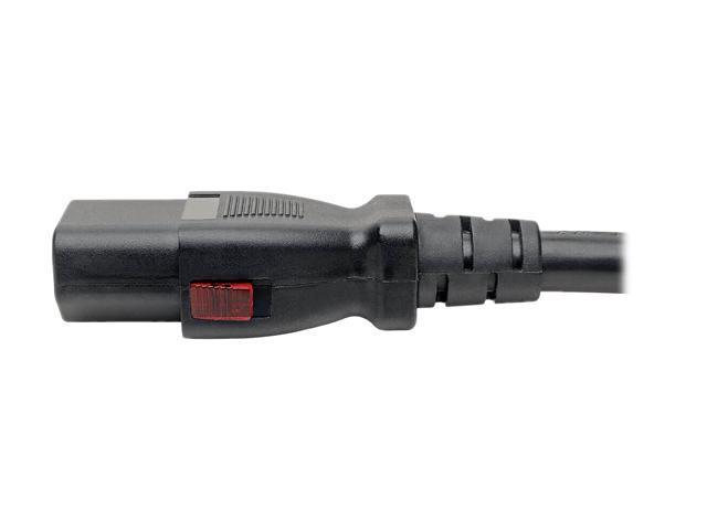 Tripp Lite Power Extension Cord Heavy Duty C14 to Locking C13 M/F 15A 10ft (P005-L10)