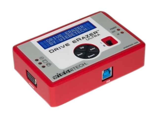 WiebeTech 31550-0109-0000 DRIVE ERAZER ULTRA, Stand-alone Product For Erasing SA