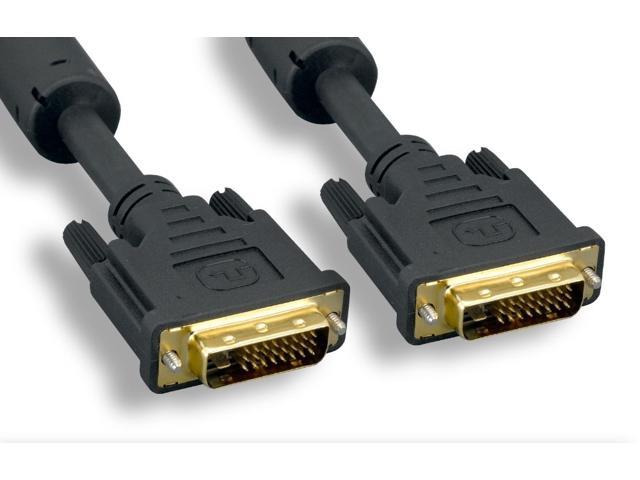 Nippon Labs 30D-10DV-07125-28AW Black DVI-D Dual Link Male to Male DVI Cable photo