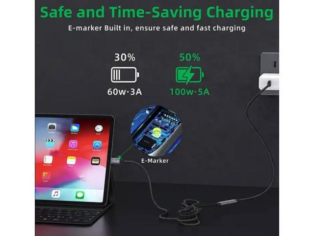 USB-C Full Function Extension Cable, High-Speed Data, Charging & Video Support, USB-C Laptop & Device Extension