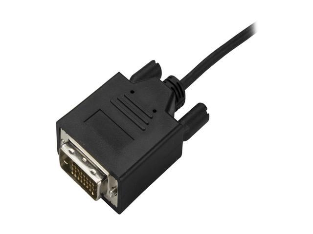 StarTech CDP2DVI3MBNL USB-C to DVI Cable - 3m / 10 ft - Black - 1920 x 1200 - DVI Monitor Cable - Computer Monitor Cable - USB C to DVI cable