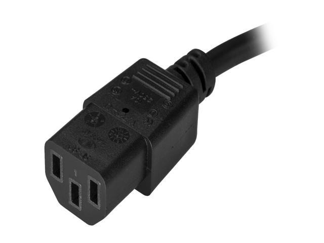 StarTech. com PXTMG1013 3 ft Hospital Grade Power Cord - NEMA 5-15P to C13 - Monitor Power Cable - Power Supply Cord