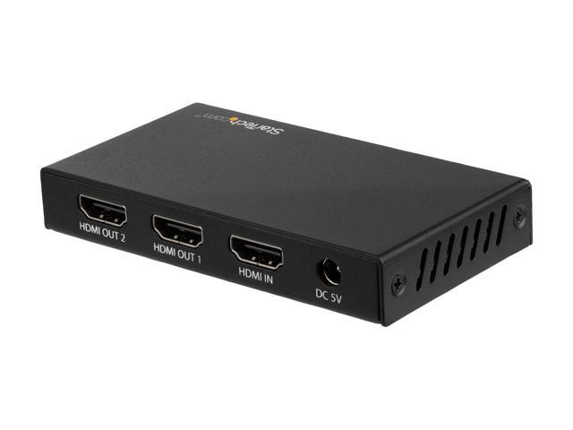 StarTech 2 Port HDMI Splitter 4K 60Hz 1x2 Way HDMI 2.0 Splitter HDR ST122HD ST122HD202 - image 2