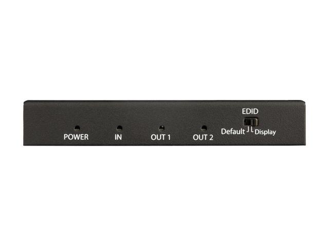 StarTech 2 Port HDMI Splitter 4K 60Hz 1x2 Way HDMI 2.0 Splitter HDR ST122HD ST122HD202 - image 4