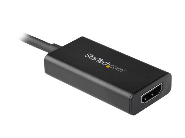 StarTech. com DP2HD4K60H DisplayPort to HDMI Adapter with HDR - 4K 60Hz - Black - DP to HDMI Converter