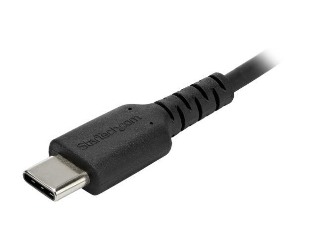 StarTech. com RUSB2AC1MB 1m (3.28 ft.) USB A to USB C Cable - High Quality USB 2.0 Data Transfer & Charge Cable - Male to Male - Aramid Fiber -...