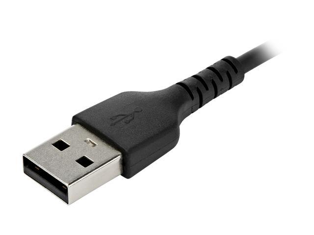 StarTech. com RUSB2AC1MB 1m (3.28 ft.) USB A to USB C Cable - High Quality USB 2.0 Data Transfer & Charge Cable - Male to Male - Aramid Fiber -...