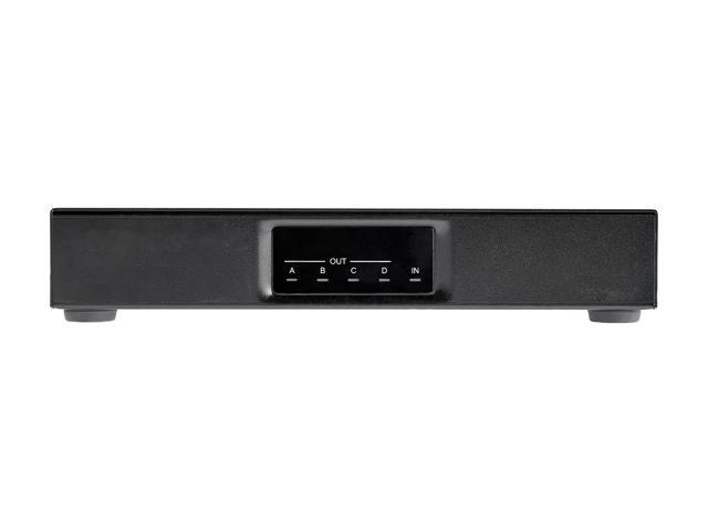StarTech. com ST124HDVW 2x2 Video Wall Controller - 4K 60Hz Display - HDMI 2.0 - 1 In 4 Out Video Wall Splitter - RS-232 Serial Control (ST124HDVW)