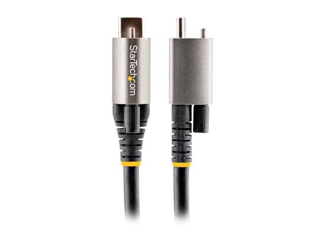 3ft 1m Top Screw Locking USB C Cable 10Gbps, USB 3.1/3.2 Gen 2 Type-C Cable, 100W (5A) Power Delivery Charging, DP Alt Mode, Single Screw Lock,...
