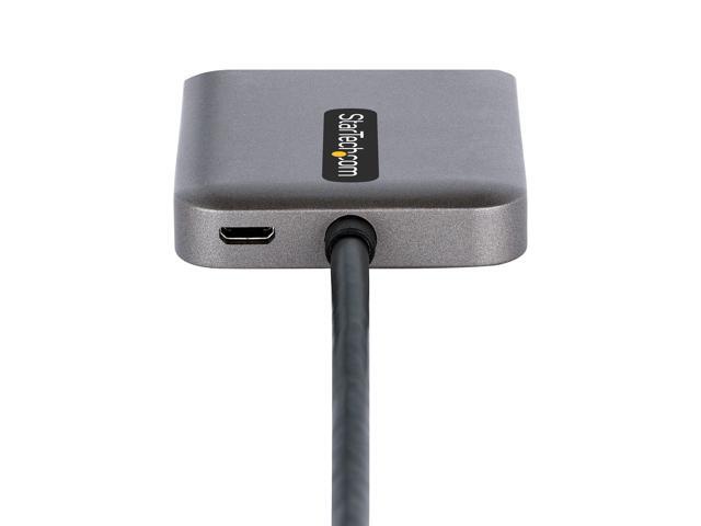 StarTech. com Displayport to Dual HDMI MST HUB - Dual HDMI 4K 60Hz - DisplayPort Multi Monitor Adapter with 1ft / 30cm cable MST14DP122HD