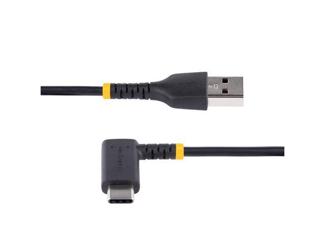 StarTech. com 6ft (2m) USB A to C Charging Cable Right Angle R2ACR-2M-USB-CABLE