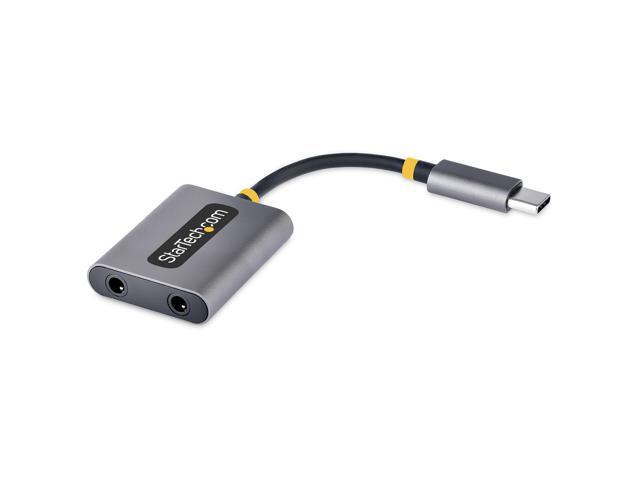 StarTech. com USB Type-C to 2x 3.5mm Audio Adapter USBC-AUDIO-SPLITTER