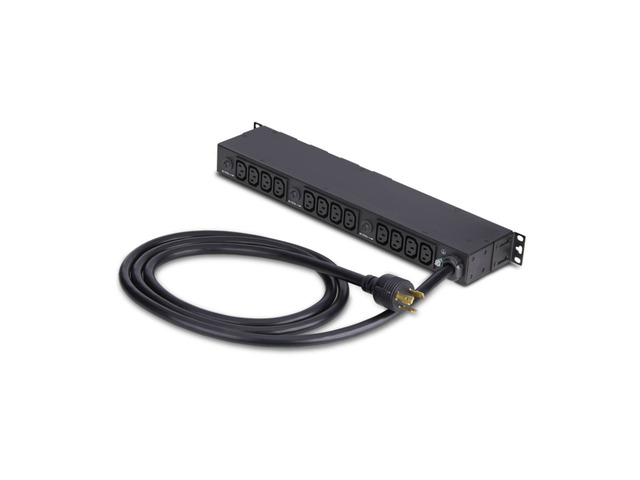 StarTech 20-Outlet Rackmount PDU - 1U Server Power Strip - 16x C13 + 4x C19 - NEMA L6-30P Wall Plug - 30A/240V - UL-Listed, TAA - 1U rackmount -...