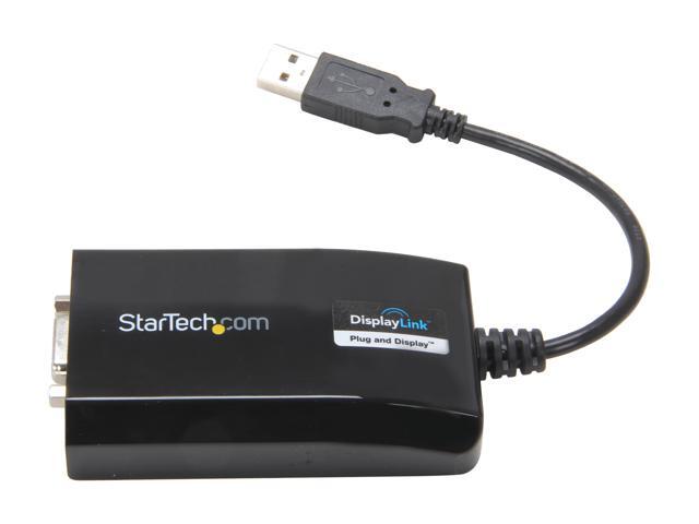 StarTech. com USB2VGAPRO2 USB to VGA Adapter - External USB Video Graphics Card for PC and MAC- 1920x1200 - Display Adapter