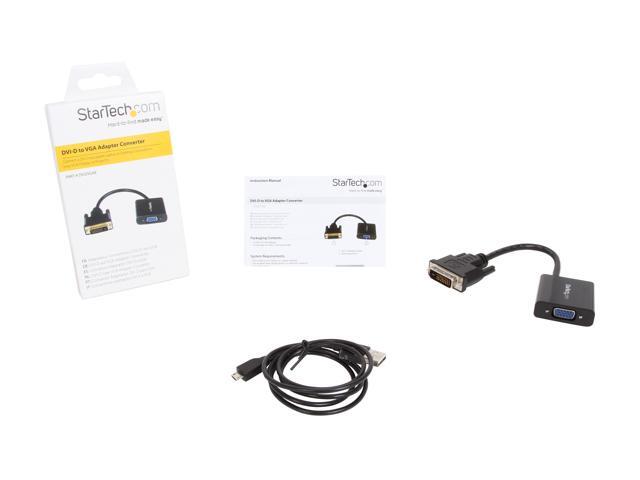 StarTech. com DVI2VGAE DVI-D to VGA Active Adapter Converter Cable - 1080p - DVI to VGA Converter box