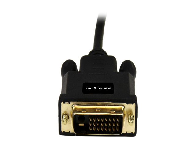 StarTech. com Model MDP2DVIMM10B Mini DisplayPort to DVI Adapter Converter Cable