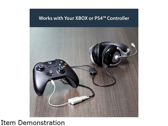 StarTech Headset Output Splitter for Dedicated Mic & Headphone Plugs (White) - image 3