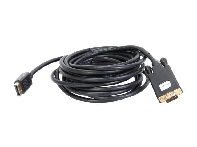 StarTech. com DP2VGAMM15B 15 ft. DisplayPort Cable 1920 x 1200