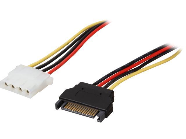 StarTech. com LP4SATAFM12 1 ft. SATA to Molex LP4 Power Cable Adapter