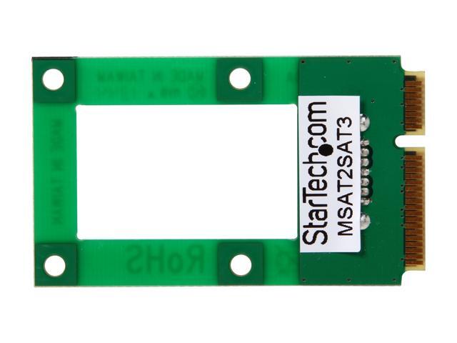 StarTech. com MSAT2SAT3 mSATA to SATA HDD / SSD Adapter