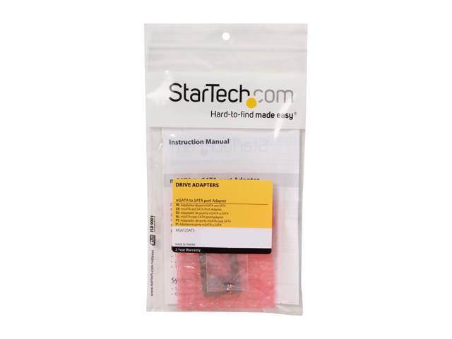 StarTech. com MSAT2SAT3 mSATA to SATA HDD / SSD Adapter