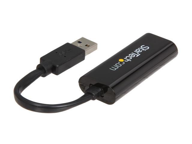 StarTech. com USB32VGAES Slim USB 3.0 to VGA External Video Card Multi Monitor Adapter - USB Graphics Card - Portable USB Video Card - 1920x1200/1080p