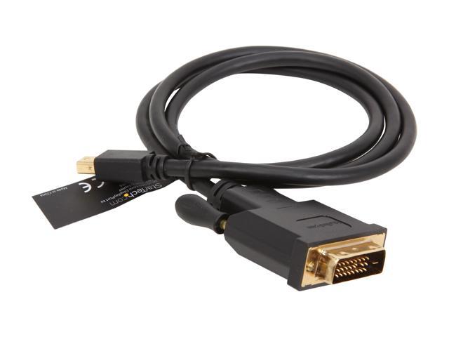 StarTech. com Model MDP2DVIMM3BS Mini DisplayPort to DVI Active Adapter Converter Cable - mDP to DVI 1920 x 1200