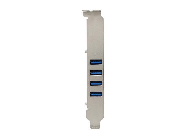 StarTech. com PEXUSB3S44V 4 Port PCI Express (PCIe) SuperSpeed USB 3.0 Card Adapter w/ 4 Dedicated 5Gbps Channels - UASP - SATA / LP4 Power