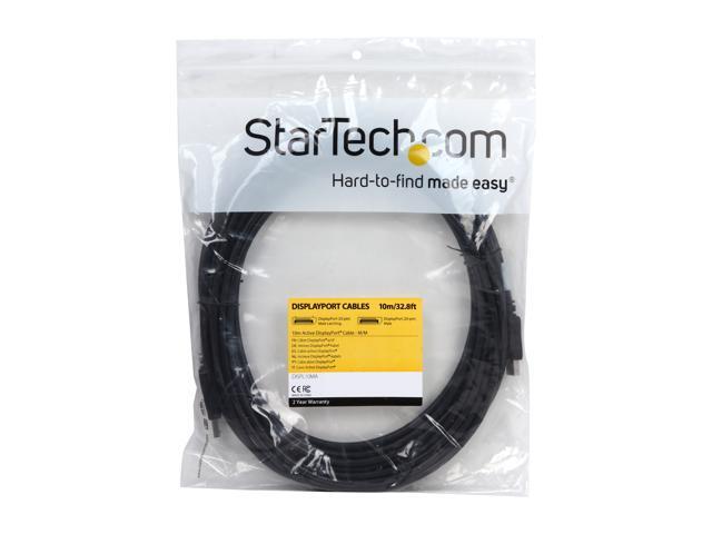 StarTech. com DISPL10MA 32.8 ft. 10m Active DisplayPort Cable - DP to DP M/M