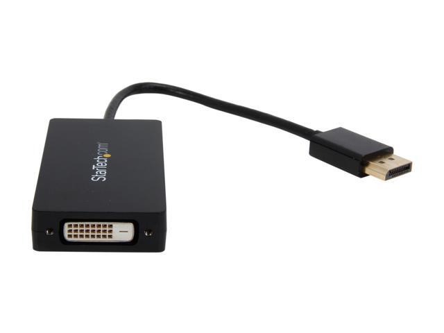 StarTech. com DP2VGDVHD Travel A/V adapter: 3-in-1 DisplayPort to VGA DVI or HDMI converter