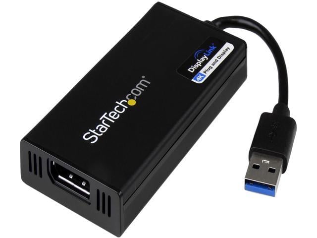 StarTech.com USB32DP4K USB 3.0 to 4K DisplayPort External Multi Monitor Graphics Adapter - DisplayLink Certified - USB 3.0 Video Card - Ultra HD 4K