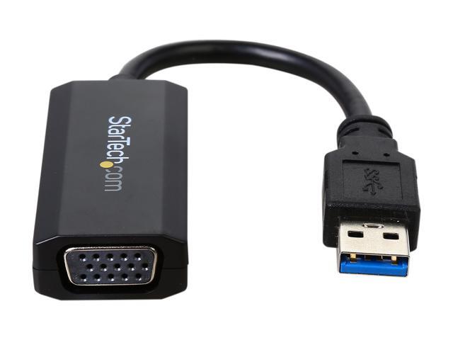 StarTech. com USB32VGAV USB 3.0 to VGA Display Adapter 1920x1200, On-Board Driver Installation, Video Converter with External Graphics Card -...