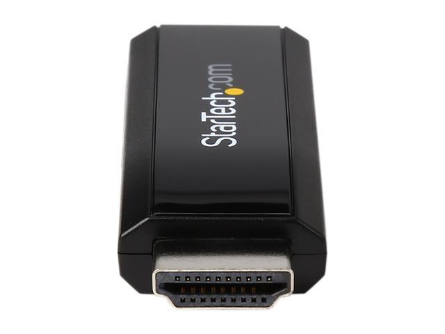 StarTech HD2VGAMICRA HDMI to VGA converter with audio - compact - 1920x1200 - 1 pack