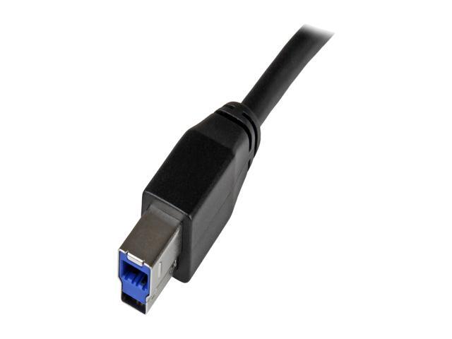 StarTech. com 10m 30 ft Active USB 3.0 USB-A to USB-B Cable - M/M - USB A to B Cable - USB 3.1 Gen 1 (5 Gbps)