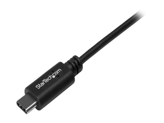StarTech USB2AC1M USB C to USB Cable - 3 ft. / 1m - USB-C to USB-A - USB 2.0 Cable - USB Adapter Cable - USB Type C - USB-C Cable