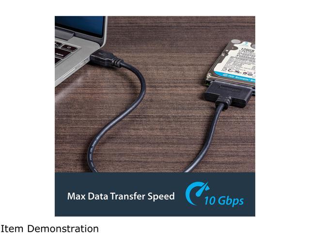 StarTech. com USB312SAT3CB USB 3.1 (10Gbps) Adapter Cable for 2.5' SATA SSD/HDD Drives - Supports SATA III (6 Gbps) - USB Powered