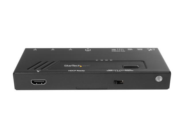 StarTech. com VS421HD4KA 4-Port HDMI Automatic Video Switch - 4K with Fast Switching
