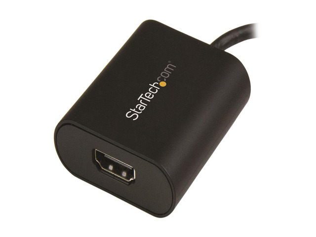 StarTech CDP2HD4K60SA USB C to HDMI Adapter - With Stay Awake - Presentation Mode - 4K at 60 Hz - Thunderbolt 3 Compatible - USB C Adapter