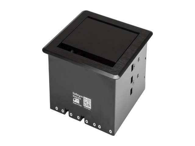 StarTech. com BOX4CABLE Conference Table Cable Management Box - Table Top - Conference Room AV - Conference Table Connectivity Box