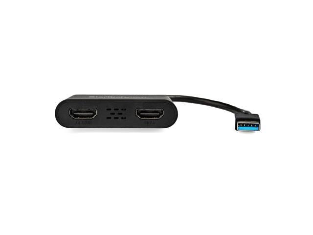StarTechcom USB32HD2 USB to Dual HDMI Adapter - 4K - image 2