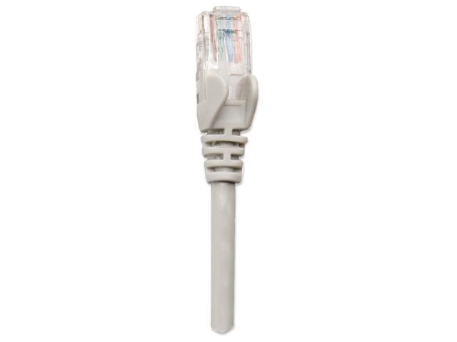 Intellinet Network Cable, Cat5e, UTP, RJ45 Male / RJ45 Male, 15.0 m (50 ft.), Gray