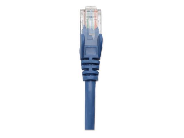 Intellinet Network Cable, Cat6, UTP, RJ45 Male / RJ45 Male, 15.0 m (50 ft.), Blue