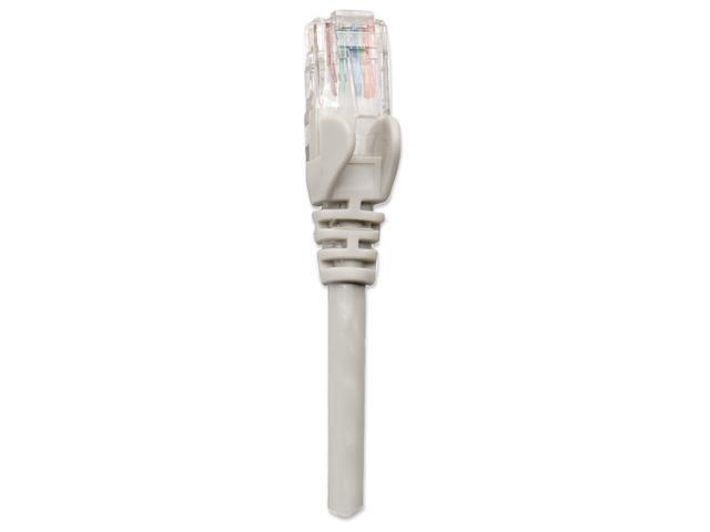 Intellinet Network Cable, Cat6, UTP, RJ45 Male / RJ45 Male, 3.0 m (10 ft.), Gray